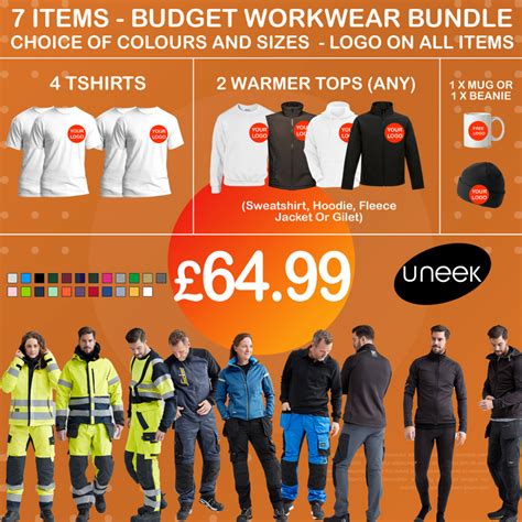 WORKWEAR BUNDLES .